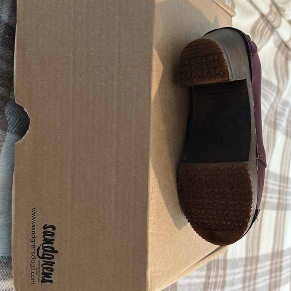 Sandgrens Chukka Cap Toe lace up clog boots - Picture 5 of 6